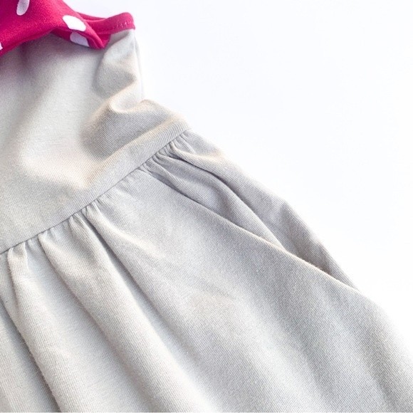 NWOT Small Indie Shop 100% Soft Cotton Tank Romper Girls Size 6 Comfy Bright - Picture 5 of 7